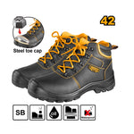 INGCO Steel Toe Cap Safety Boots - SSH04SB.38, 40, 41, 42, 44, 45 & 46