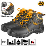 INGCO Steel Toe Cap Safety Boots - SSH04SB.38, 40, 41, 42, 44, 45 & 46