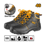 INGCO Steel Toe Cap Safety Boots - SSH04SB.38, 40, 41, 42, 44, 45 & 46