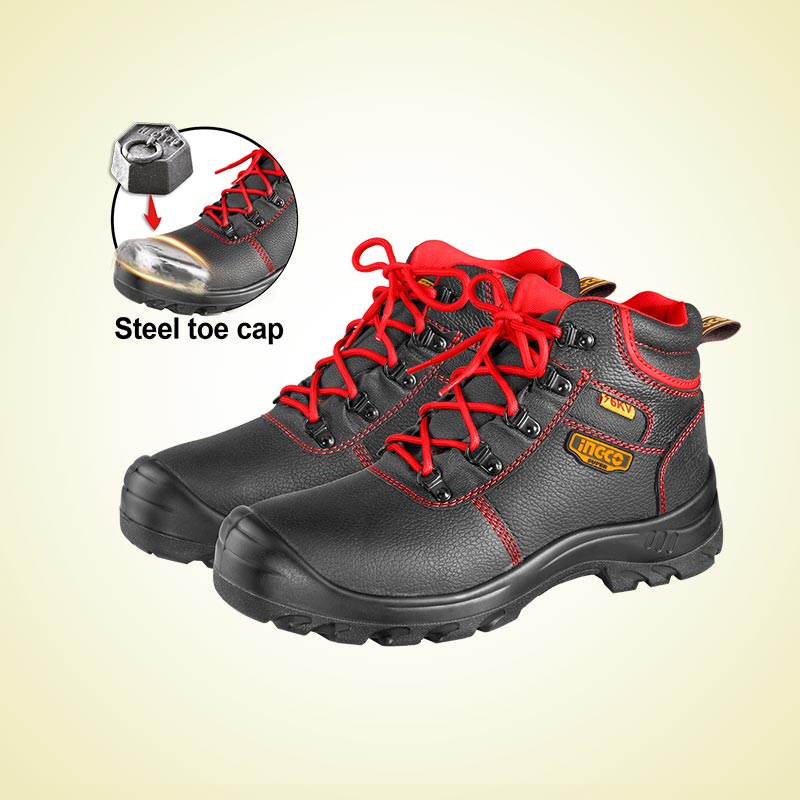 INGCO Steel Toe Cap Insulated Safety Boots - SSH07IDSB.44 & 45