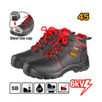 INGCO Steel Toe Cap Insulated Safety Boots - SSH07IDSB.44 & 45