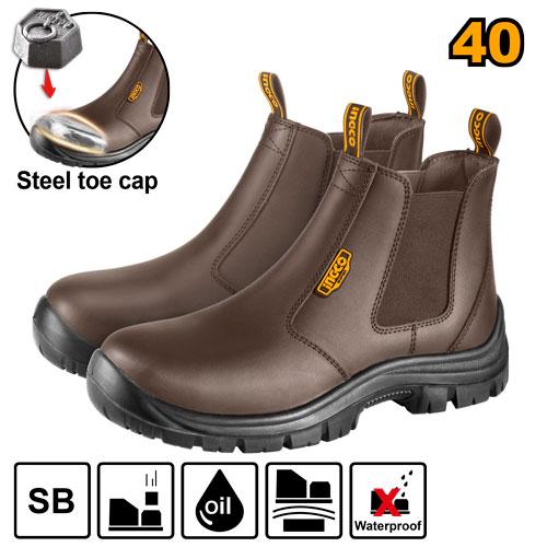 INGCO Steel Toe Cap Safety Boots - SSH08SB.39, 41, 42, 43, 44, 45 & 46