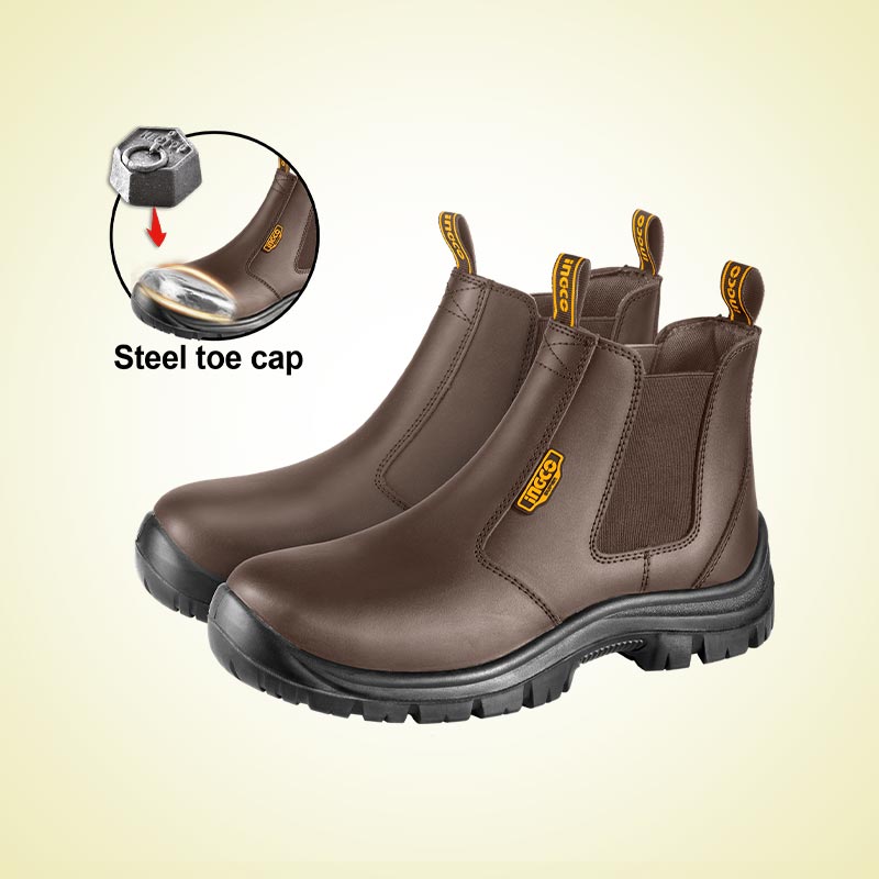 INGCO Steel Toe Cap Safety Boots - SSH08SB.39, 41, 42, 43, 44, 45 & 46