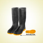 INGCO 100% New PVC, Anti-Slip Sole, 37CM Rain Boots - SSH092LYB SIZES 39, 41, 42, 43, 44, 45, 46