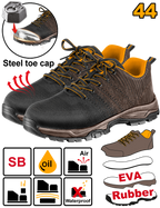 INGCO Steel Toe Cap Safety Boots - SSH82SB.41, 42, 43, 44 & 45