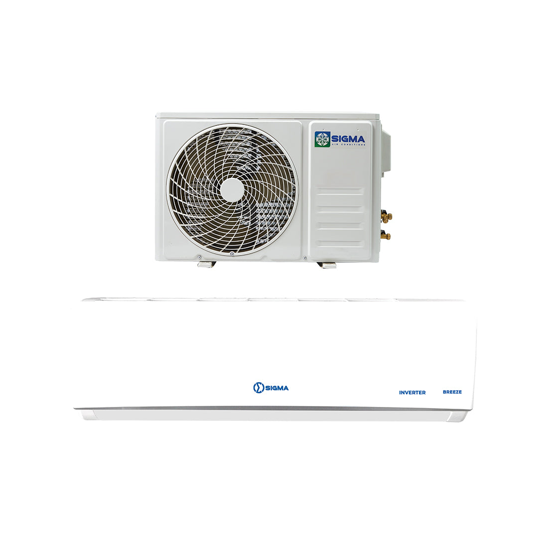 Sigma 1.5HP Split AC R32 On/Off Breeze Series White available at HomeCart Ghana
