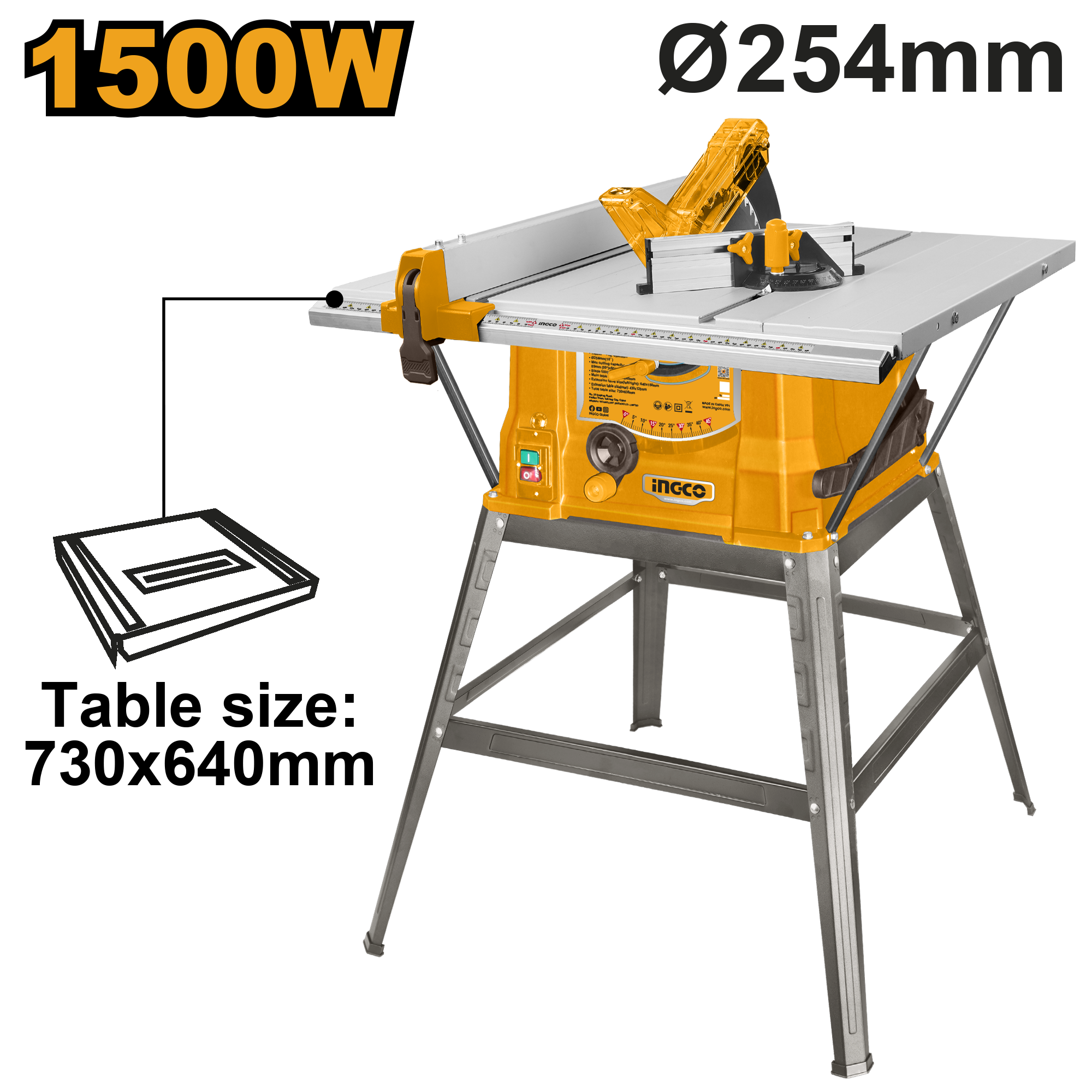 INGCO Table Saw - TS150078 Main image
