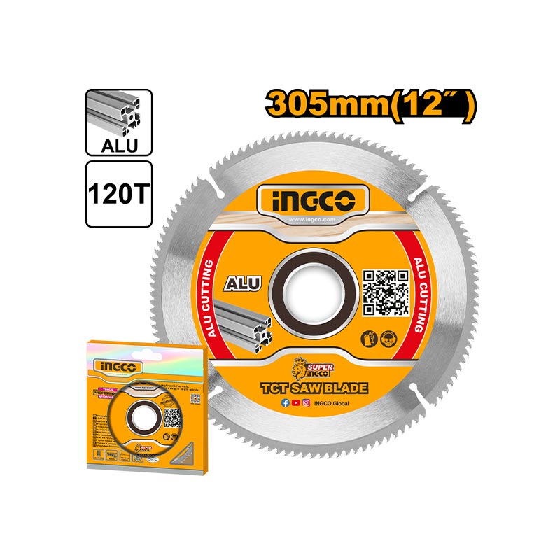 INGCO 305MM (12") TCT Saw Blade for Aluminum - TSB3305212