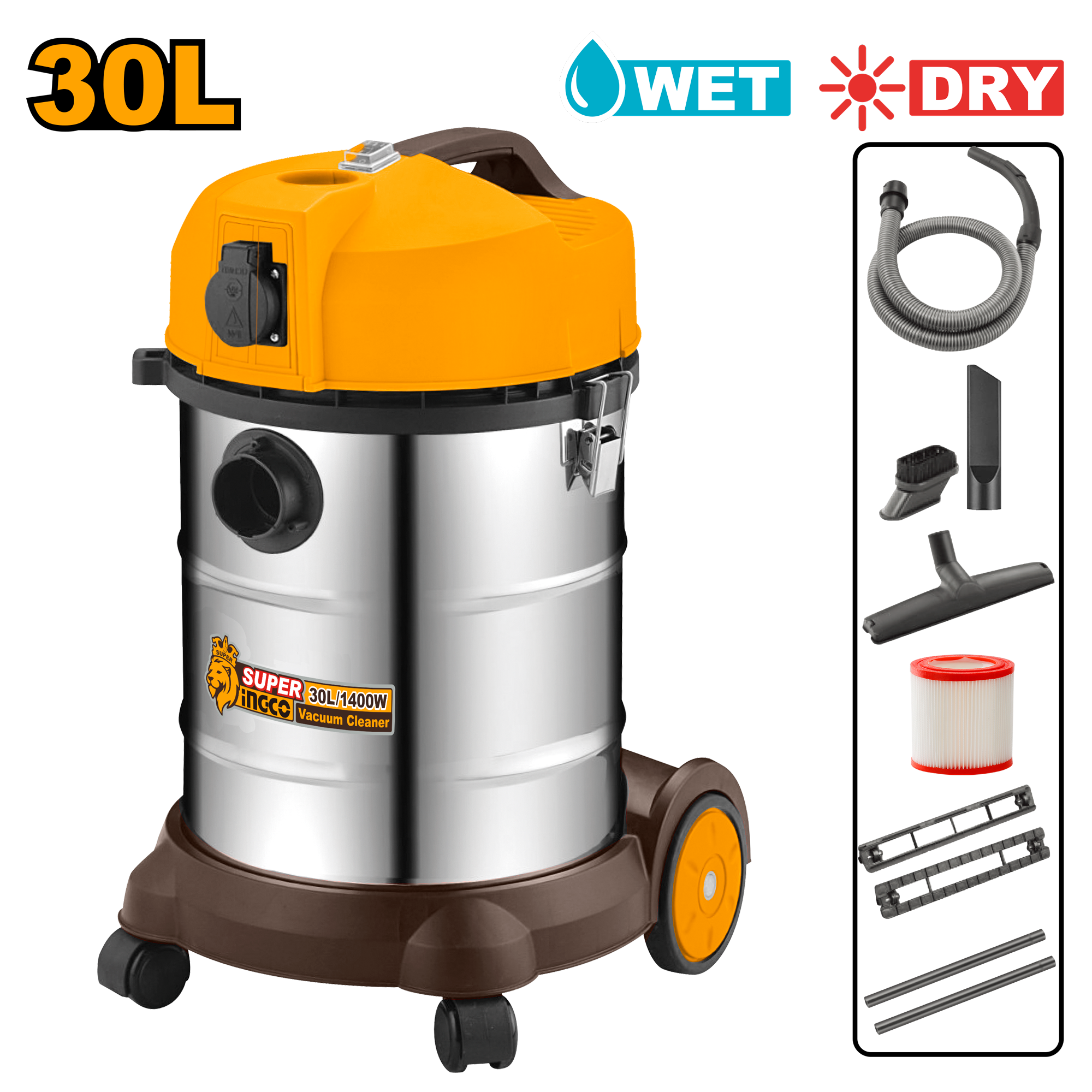 INGCO Vacuum cleaner - VC14301 Main image