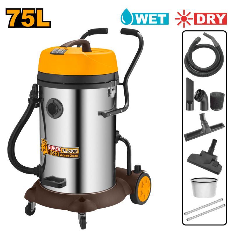 INGCO 75L Vacuum Cleaner - VC24751