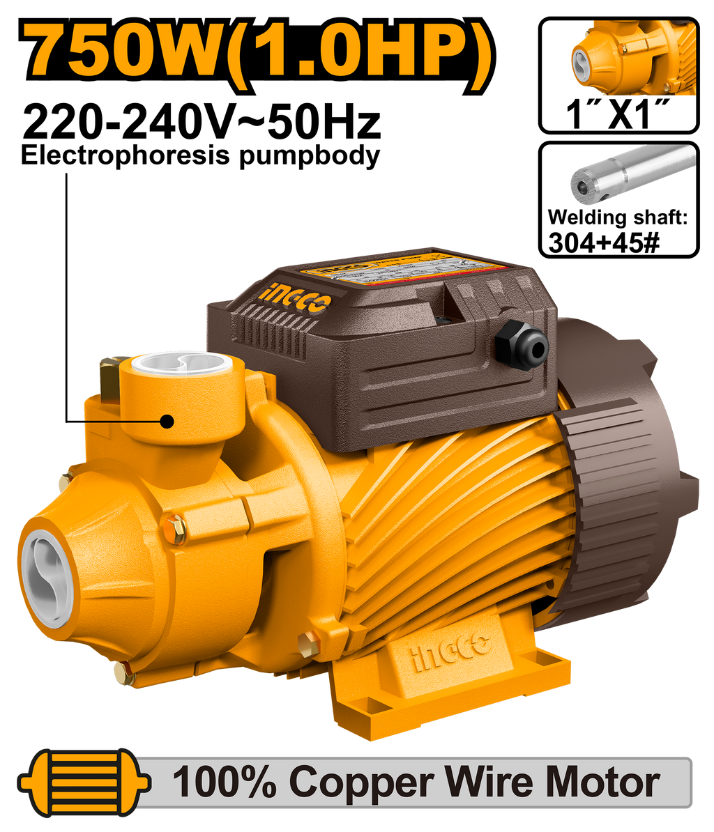 INGCO Water Pump - VPM75068