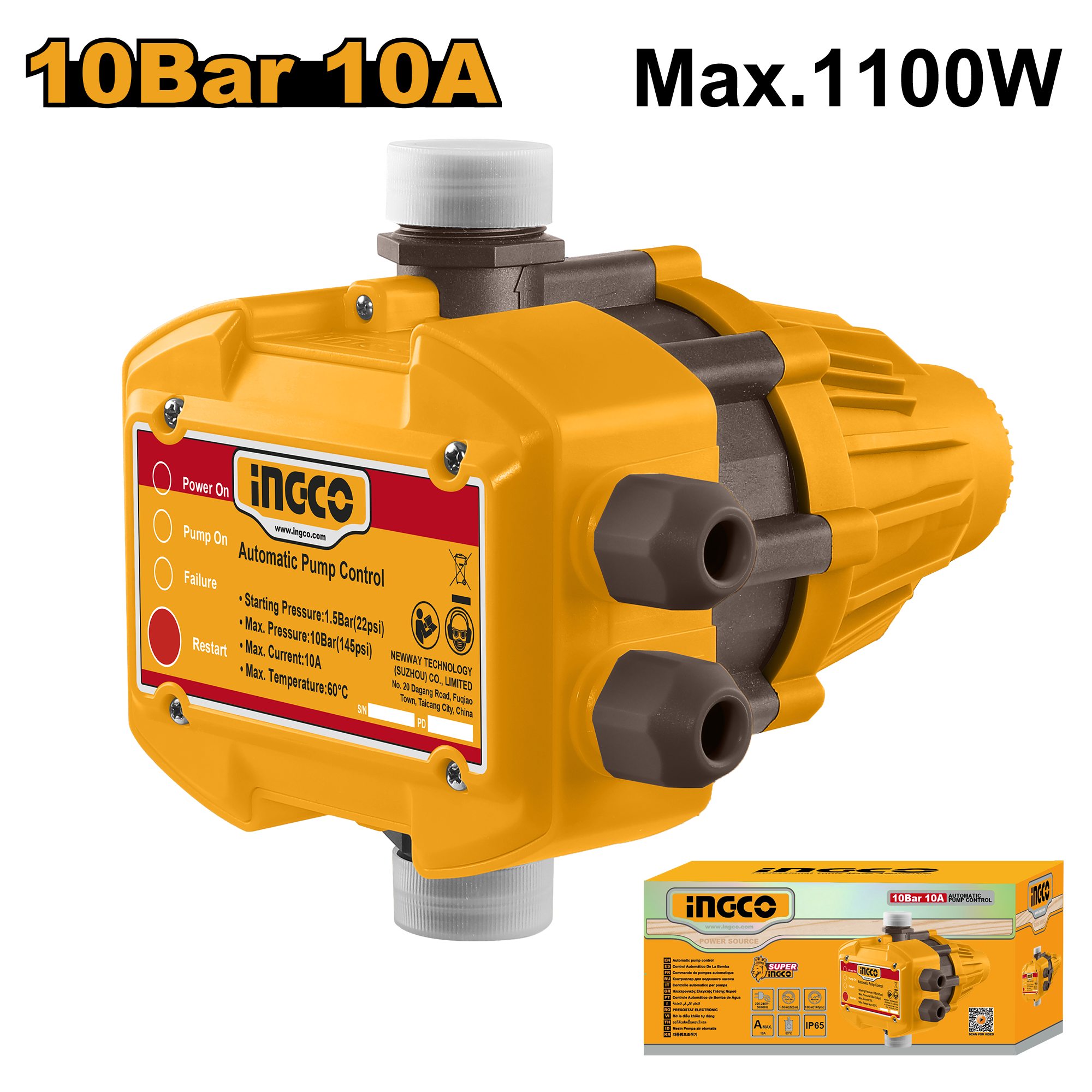 INGCO Automatic Pump Control - WAPS001
