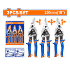WADFOW 3 PCs Aviation Snip Set 10 - WAS0403