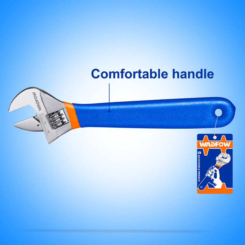 WADFOW 300MM (12"), 0-35MM Adjustable Wrench - WAW5112