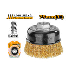 INGCO 75MM (3") Wire Cup Brush - WB10755