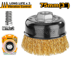 INGCO 75MM (3") Wire Cup Brush - WB10755