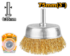 INGCO 75MM (3") Wire Cup Brush - WB30751