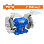 WADFOW 200W, 150MM (6') Bench Grinder - WBG1A1501