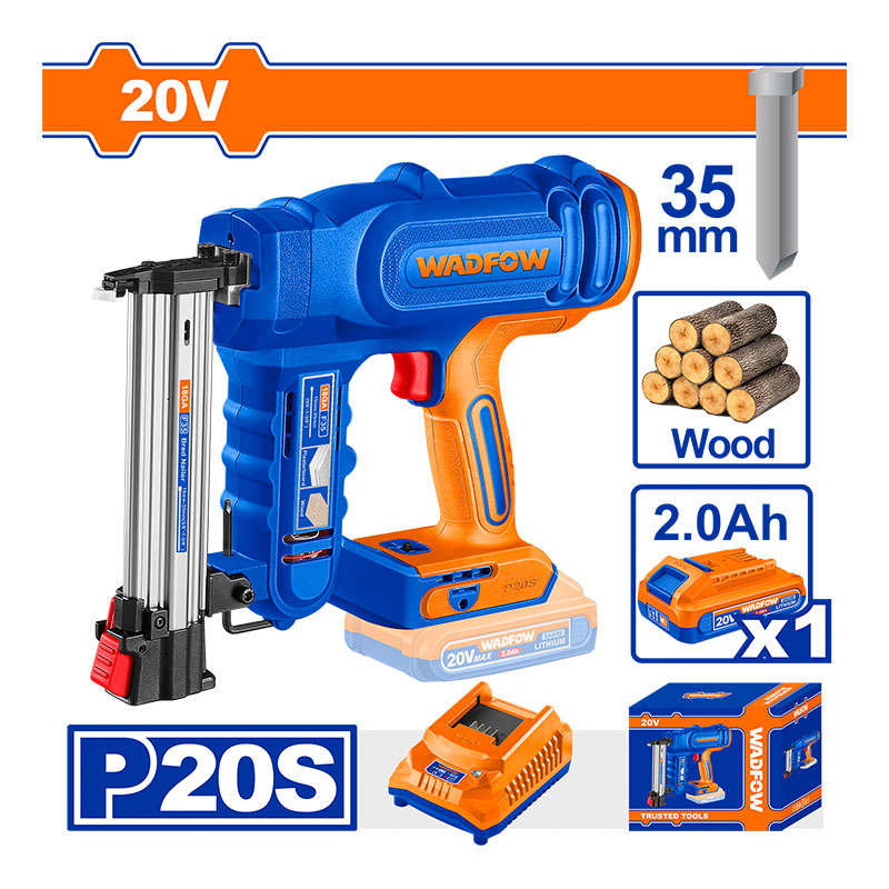 WADFOW 35MM Cordless Brad Nailer - WBJ1308