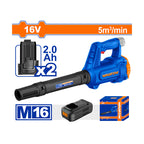 WADFOW 16V, 5 m³/min Cordless Blower - WBLP16182