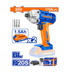 WADFOW 170N.m Cordless Impact Driver - WCD2512