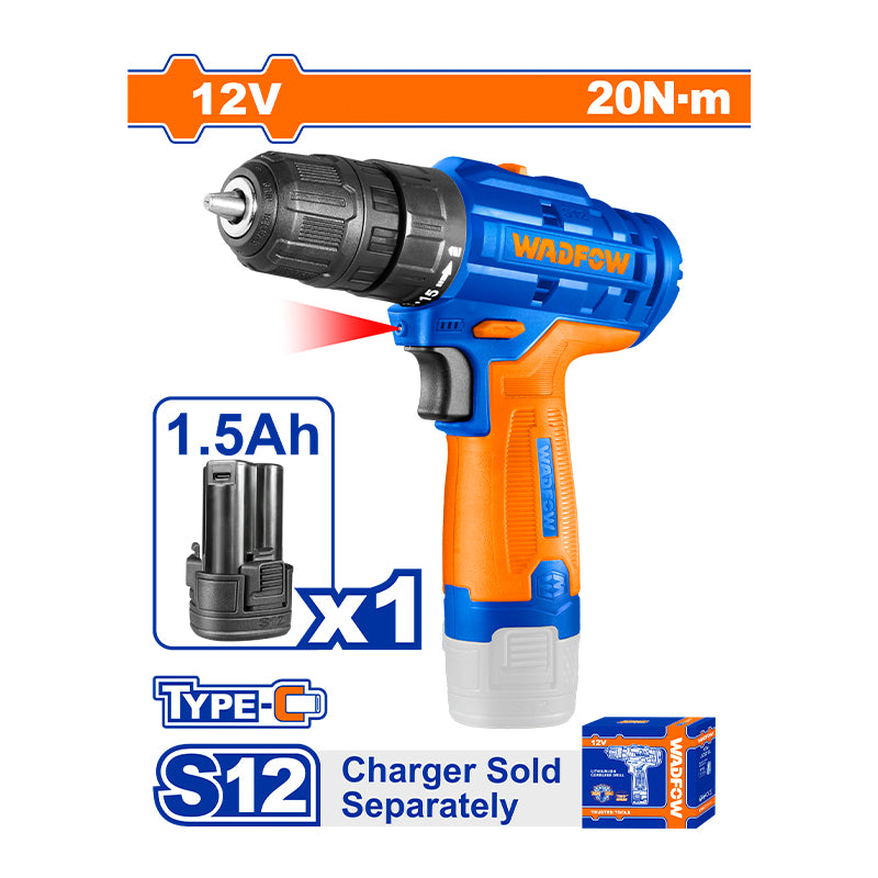 WADFOW Cordless Drill - WCDS520