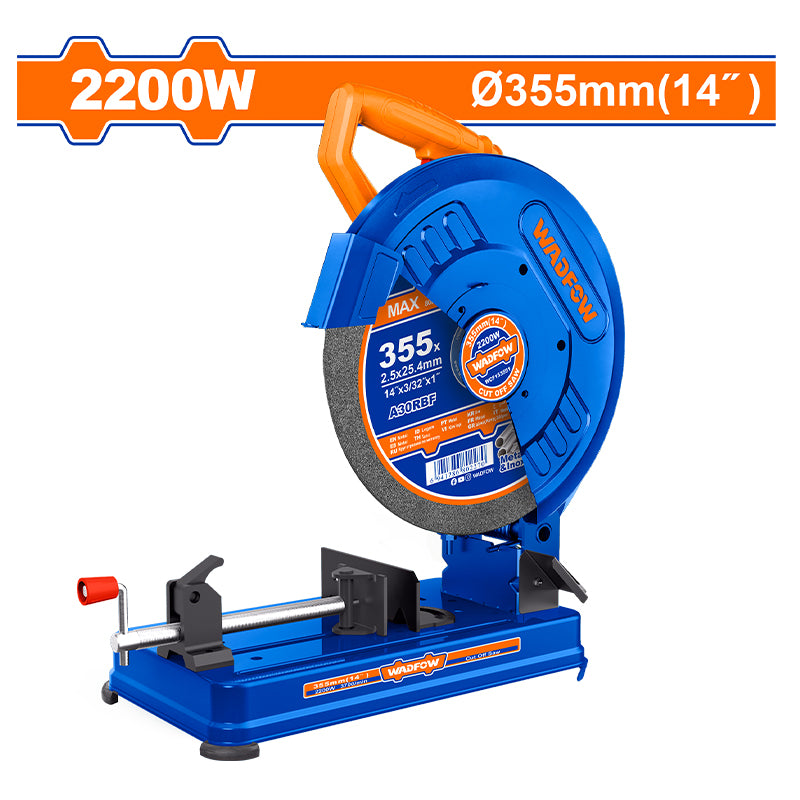 WADFOW 2200W, 355MM (14") Cut Off Saw - WCF153558