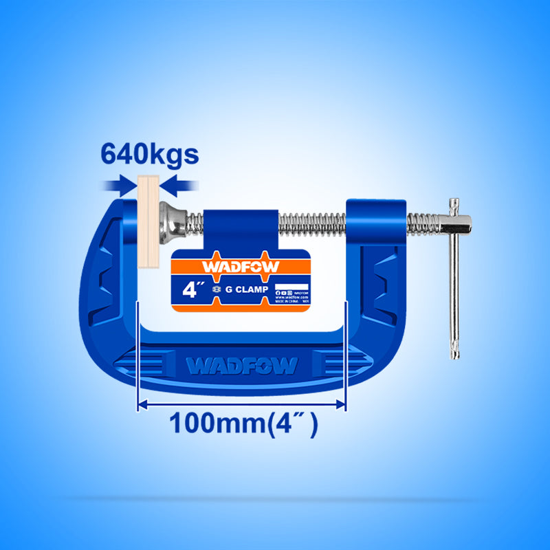 WADFOW 100MM (4") G Clamp - WCP1104