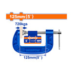 WADFOW 125MM (5") G Clamp - WCP1105