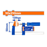 WADFOW 50x450MM F Clamp with Plastic Handle - WCP2153