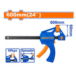 WADFOW 600MM (24") Quick Bar Clamps - WCP4324