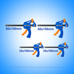 WADFOW 4PCs Quick Bar Clamp Set - WCZ4E21