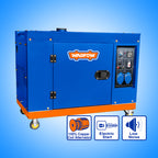 WADFOW 8.0kW Single Phase Silent Diesel Generator - WDG2A100
