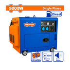 WADFOW 5000W Single Phase Silent Diesel Generator - WDG2A50