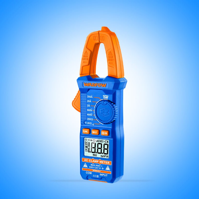 WADFOW 200A Digital AC Clamp Meter - WDM6501