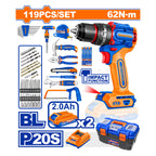 WADFOW 119 PCs Tools Set - WDT4B119