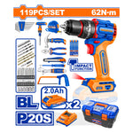 WADFOW 119 PCs Tools Set - WDT4B119