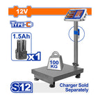 WADFOW 300x400MM Table Sized Cordless Scale - WEC1302