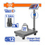 WADFOW 300x400MM Table Sized Cordless Scale - WEC1302
