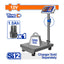 WADFOW 400x500MM Table Sized Cordless Scale - WEC1303