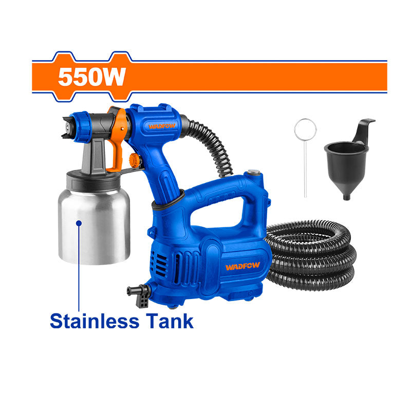 WADFOW 550W Stainless Tank Spray Gun - WEG2A51