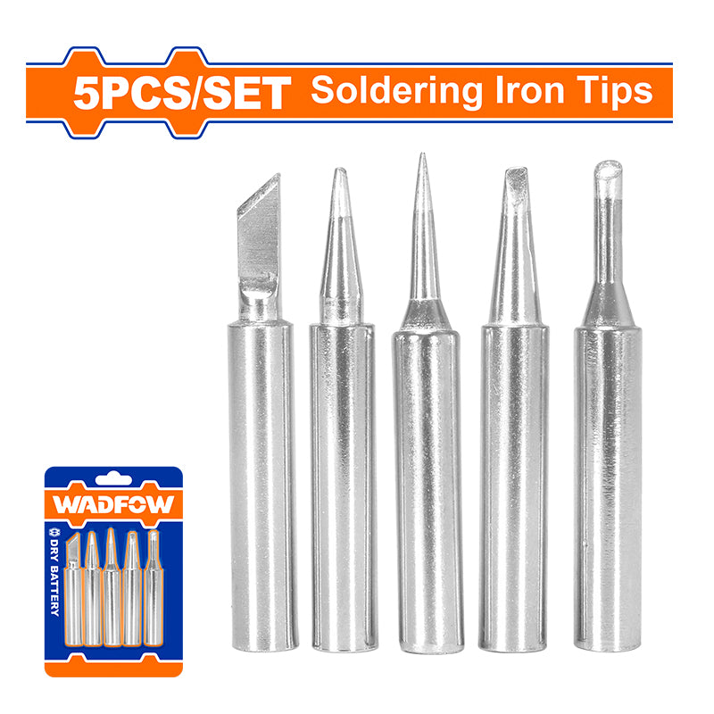 WADFOW 5 PCs Set Soldering Iron Tips - WEL8943