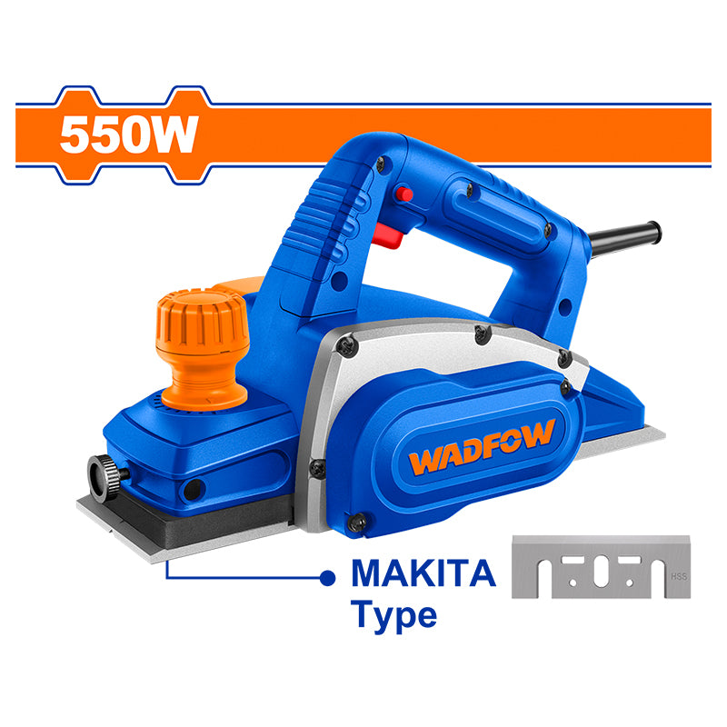 WADFOW 550W Electric Planer - WEP155501