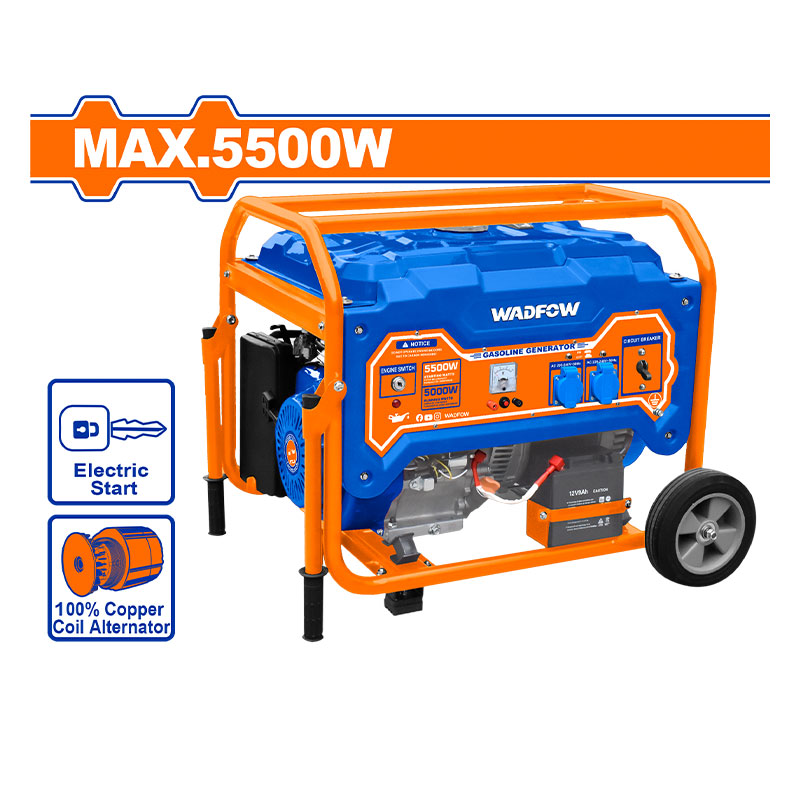 WADFOW 5500W Gasoline Generator - WGEAA08