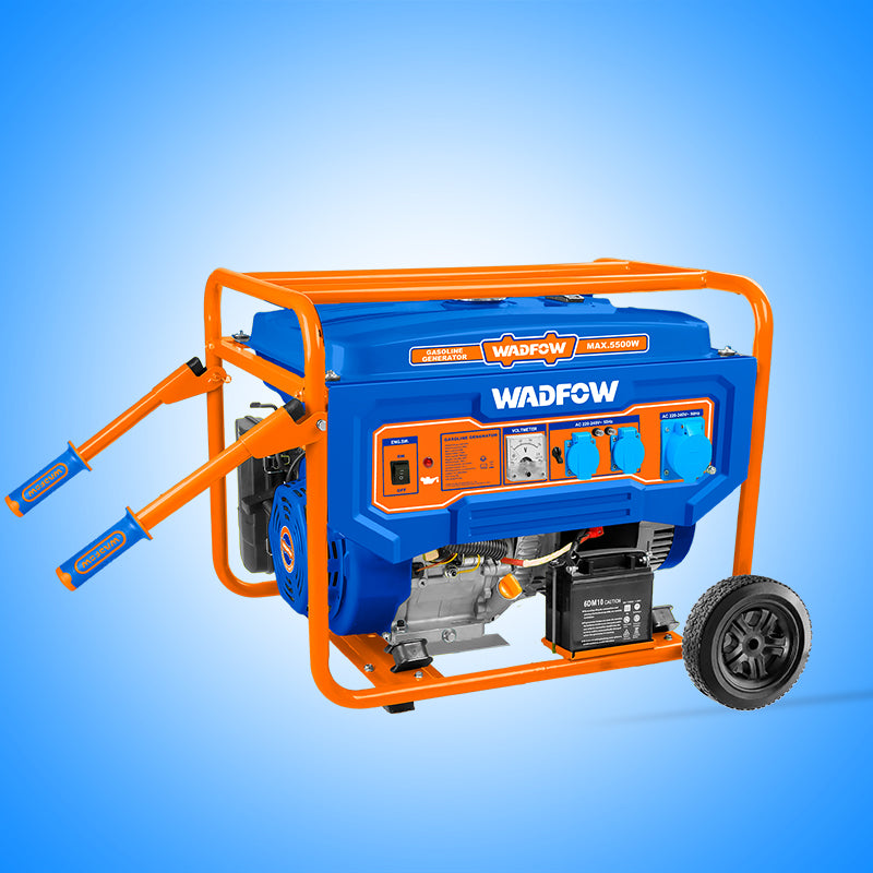 WADFOW 5500W Gasoline Generator - WGEAA086