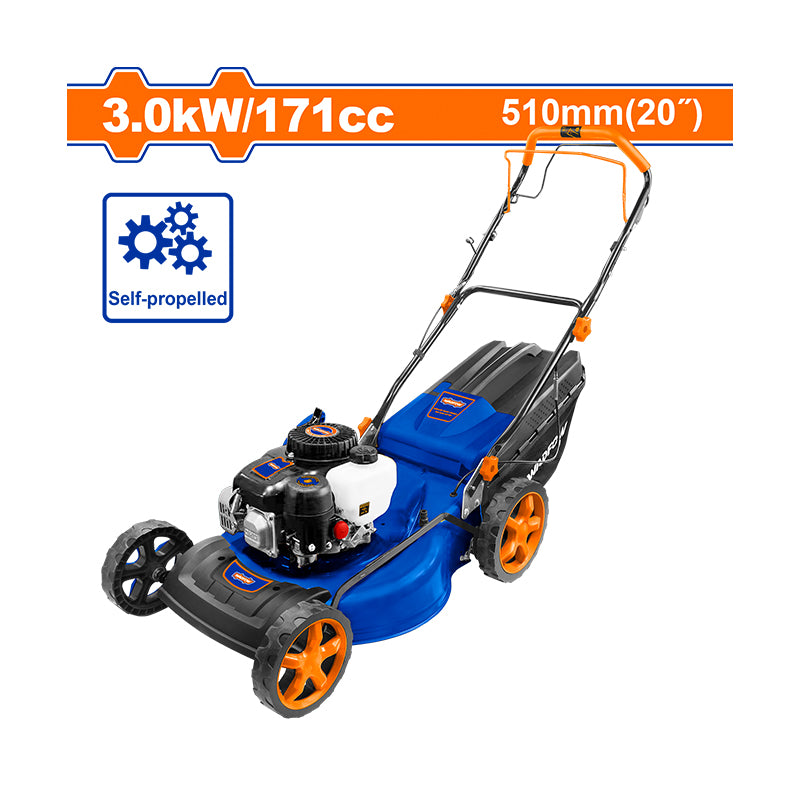 WADFOW 510MM 3.0kW/171cc Gasoline Lawn Mower - WGM3A20
