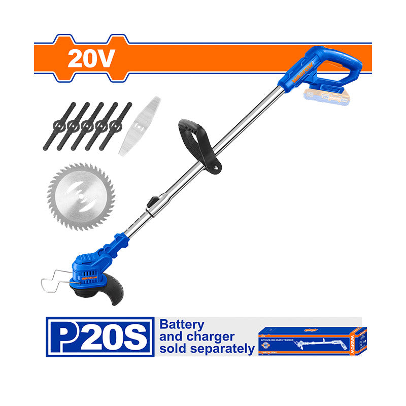 WADFOW 20V Cordless Grass Trimmer - WGTP510