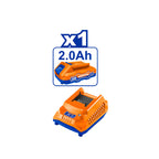 WADFOW 20V Cordless Grass Trimmer + Battery - WGTP5116