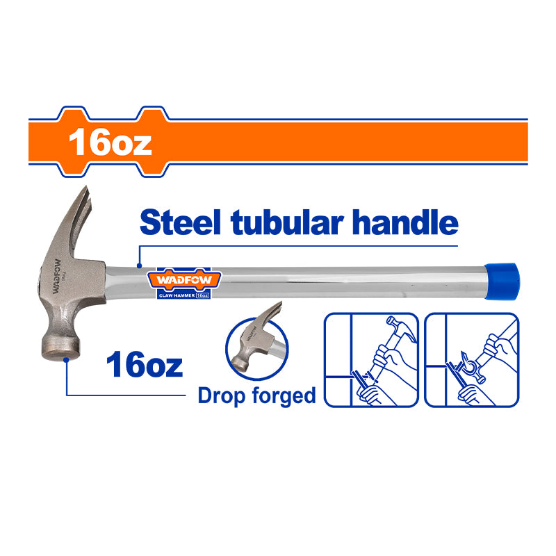 WADFOW 16 Oz Claw Hammer - WHM336G