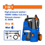WADFOW 2-In-1 Pressure Washer & Vacuum Cleaner - WHP4A16
